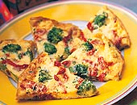 Broccoli & Dried Tomato Frittata