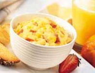 Corn-Bacon Scrambled Eggs 
