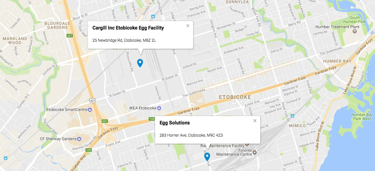 Global Egg Corporation to Purchase Cargill Etobicoke Egg Facility