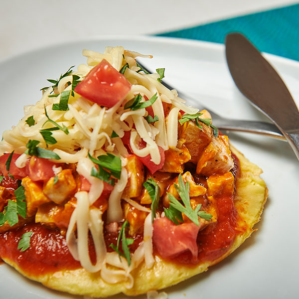 Butter Chicken Pizzette