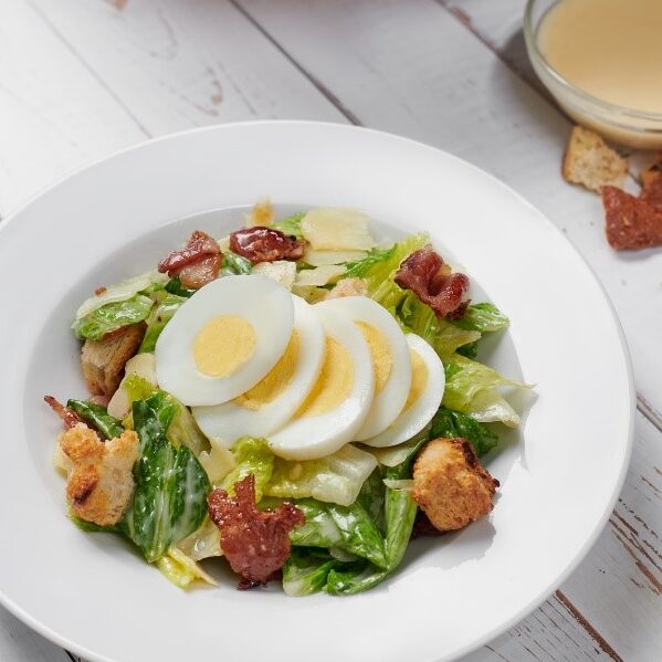 Caesar Salad with Dressing