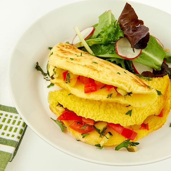 Cholesterol Free Bruschetta Omelet