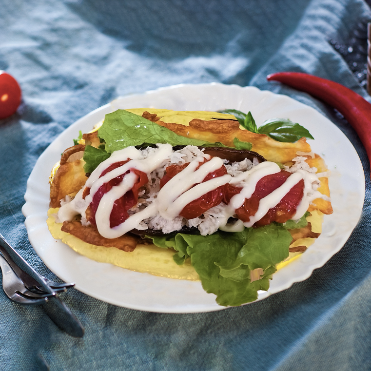 Revisited Omelet Taco
